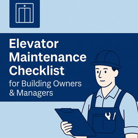 Elevator Maintenance Checklist